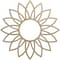 Ekena Millwork Daisy Wood Fretwork Pierced Ceiling Medallion, Birch, 30"OD x 10 1/2"ID x 1/4"T CMWP30X30X0250DABI - alternate 1
